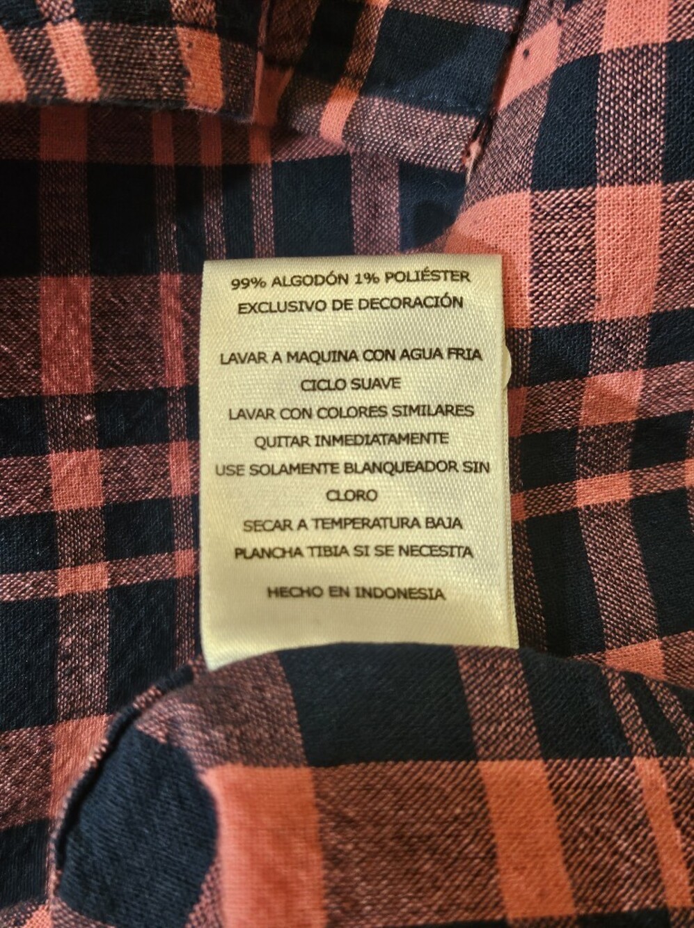 Levis Button Down Sanford Plaid Shirt Mens XL Pink Blue Western Classic Retro - Picture 3 of 6
